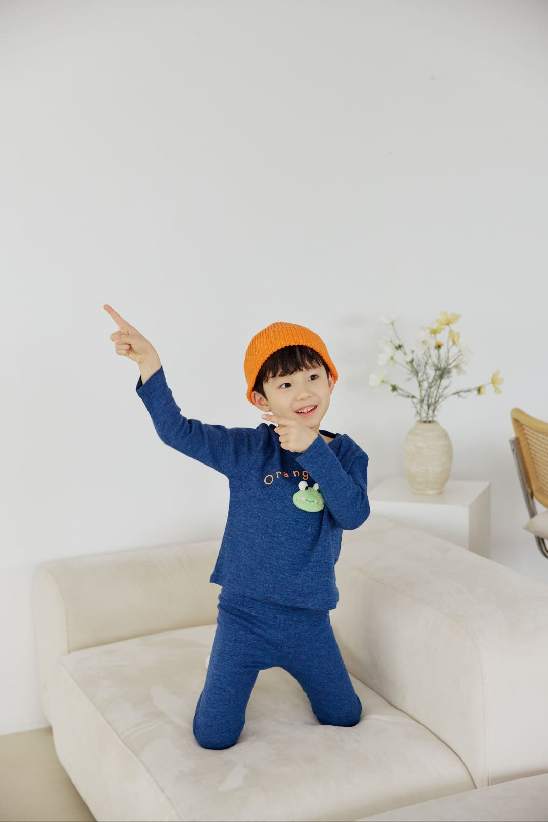 Orange Mom - Korean Children Fashion - #kidsstore - Motive Leggings - 8