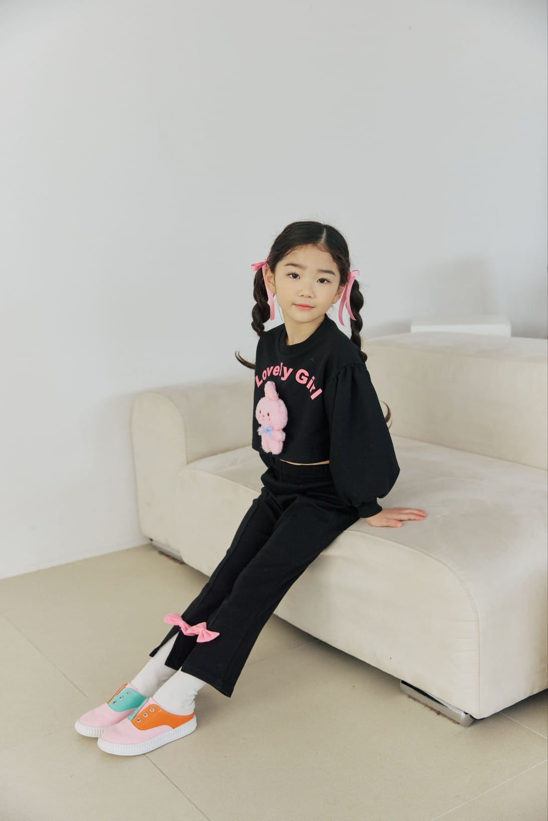 Orange Mom - Korean Children Fashion - #littlefashionista - Lovely Tee - 2