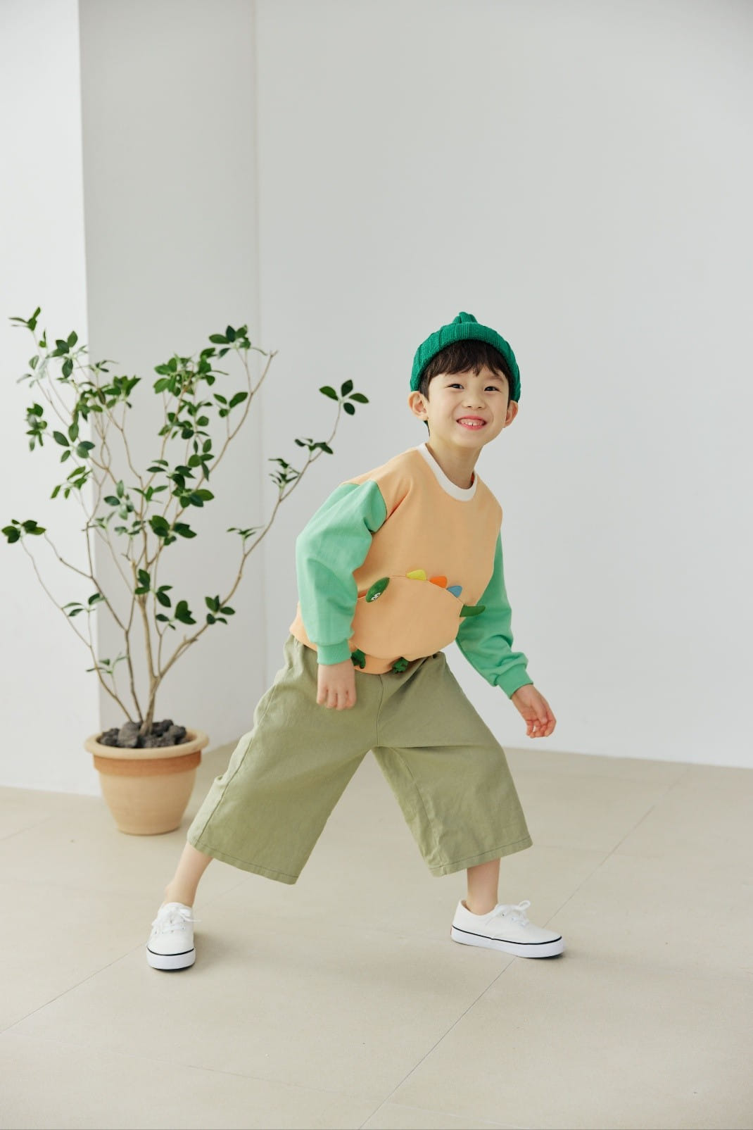 Orange Mom - Korean Children Fashion - #littlefashionista - Span Wide Pants - 5