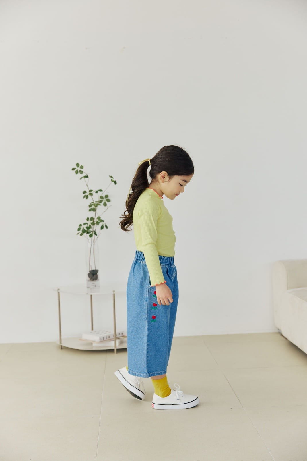 Orange Mom - Korean Children Fashion - #littlefashionista - Tulip Wide Pants - 3