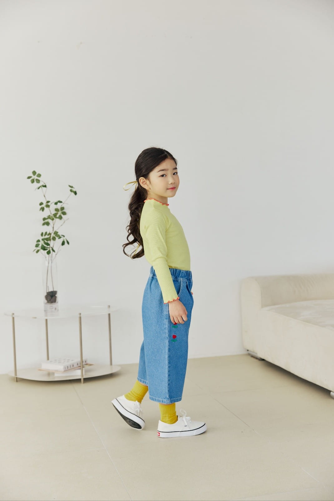 Orange Mom - Korean Children Fashion - #littlefashionista - Tulip Wide Pants - 4