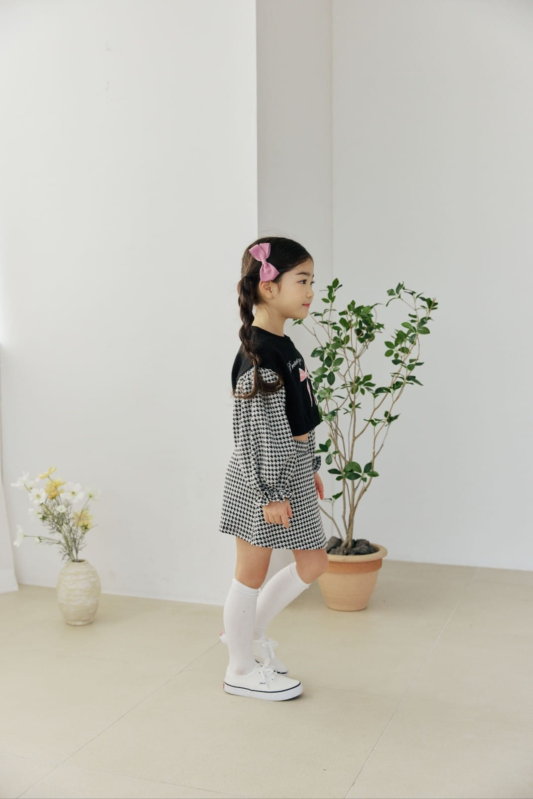 Orange Mom - Korean Children Fashion - #minifashionista - Ribbon Paint Tee - 4