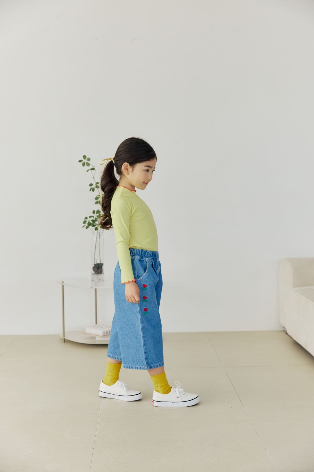 Orange Mom - Korean Children Fashion - #prettylittlegirls - Intalock Tee - 3