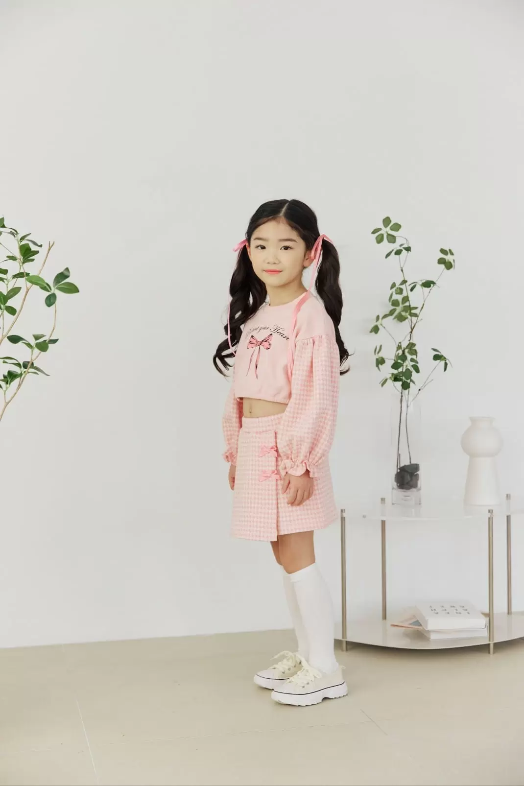 Orange Mom - Korean Children Fashion - #stylishchildhood - Ribbon Skirt Pants - 5
