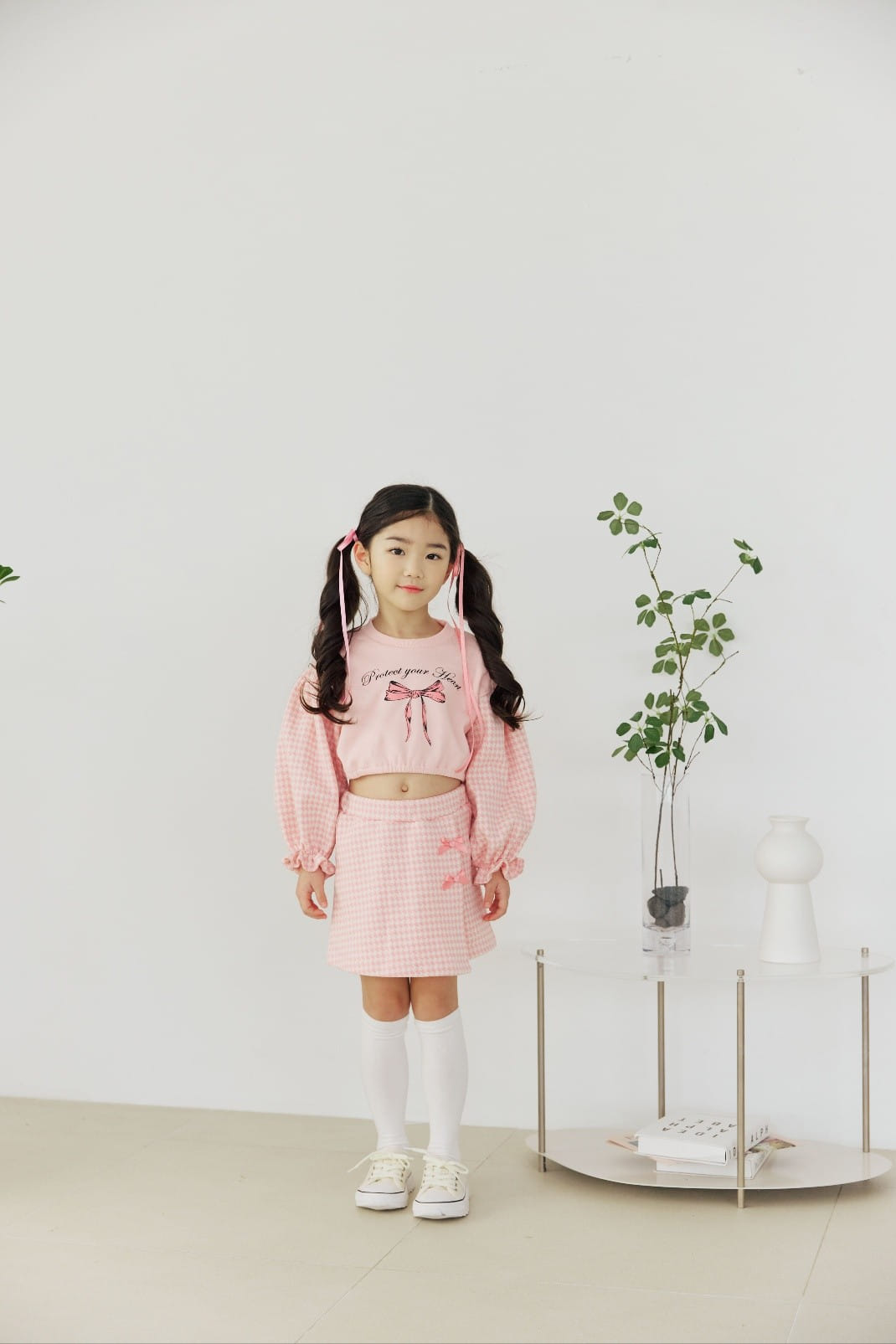 Orange Mom - Korean Children Fashion - #todddlerfashion - Ribbon Skirt Pants - 3