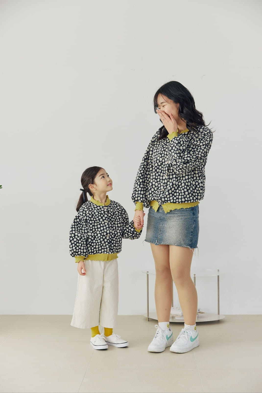 Orange Mom - Korean Children Fashion - #todddlerfashion - Daisy Cardigan With Mom  - 7