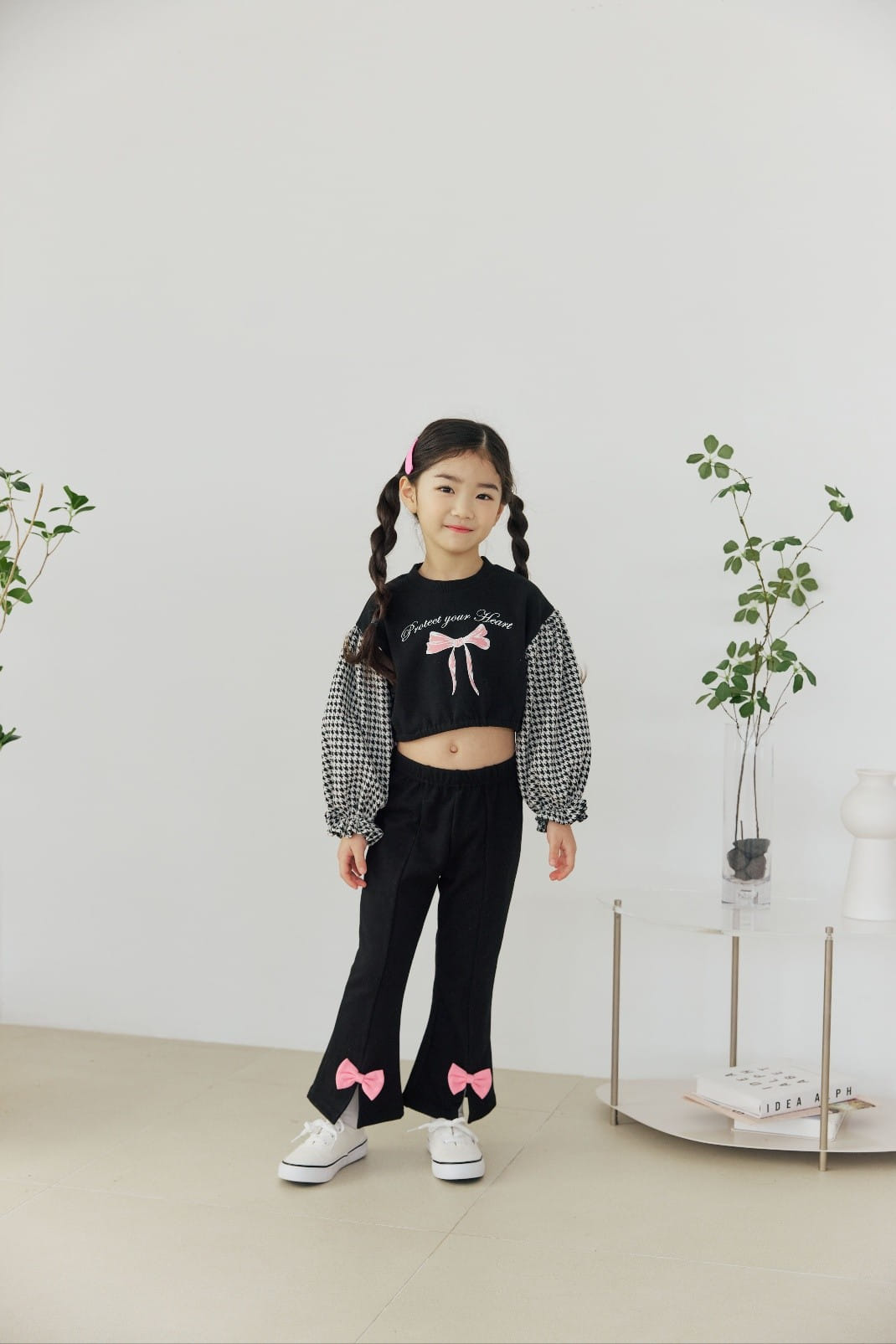 Orange Mom - Korean Children Fashion - #toddlerclothing - Ribbon Flares Pants