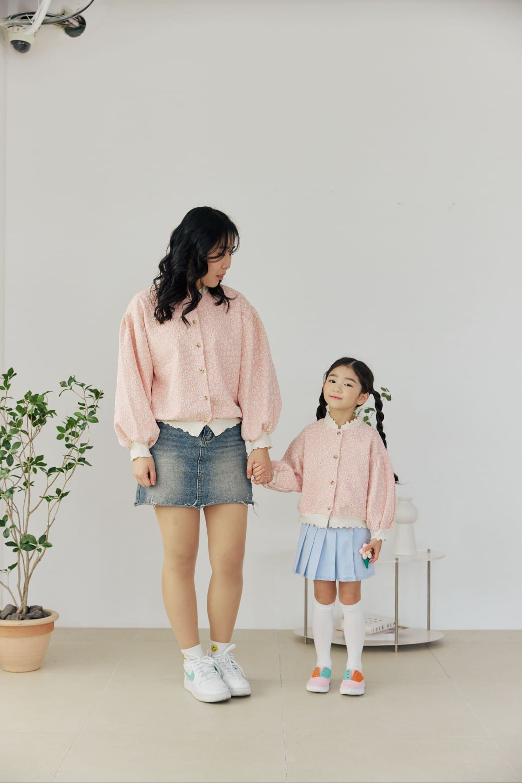 Orange Mom - Korean Children Fashion - #toddlerclothing - Daisy Cardigan With Mom  - 8