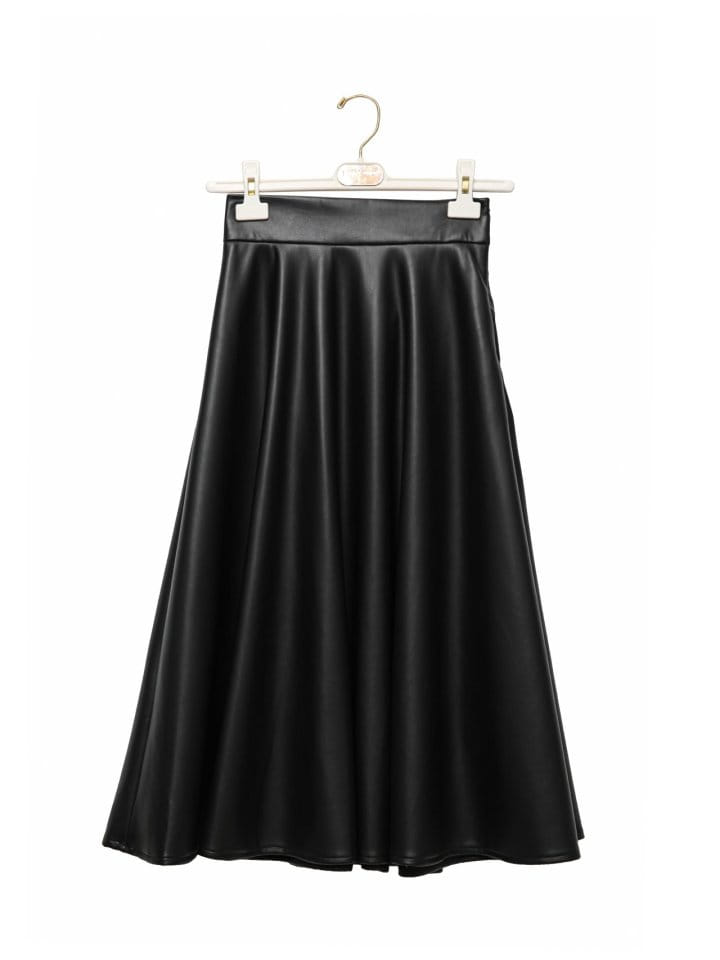 Paper Moon - Korean Women Fashion - #thelittlethings - Vegan L  A - Line Flared Midi Skirt  - 6