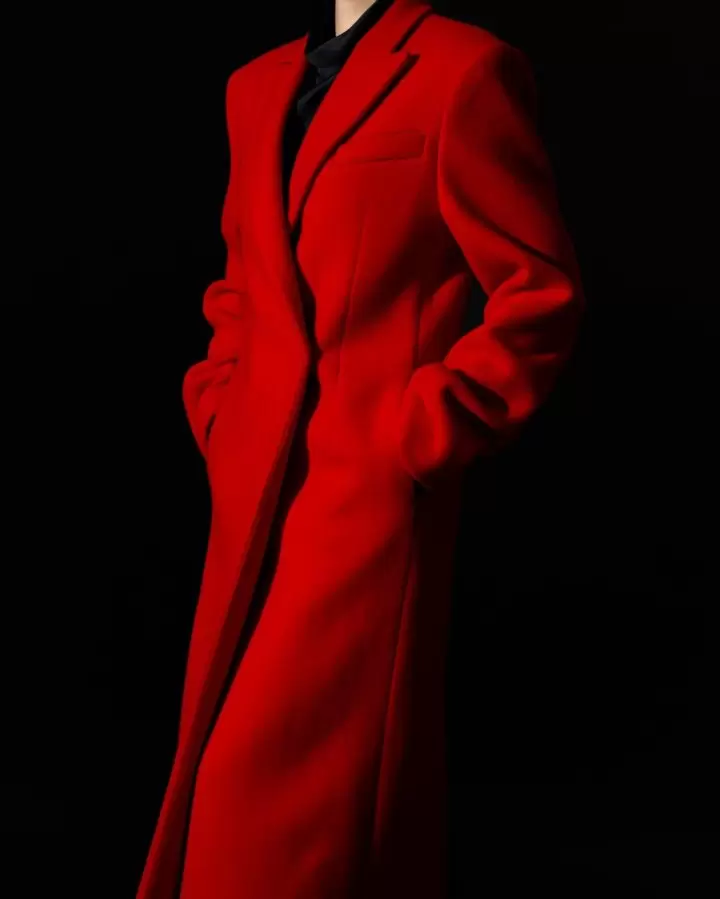 Paper Moon - Korean Women Fashion - #thelittlethings - Virgin 100 % Wool Peak Lapel Tailored Maxi Coat  - 5