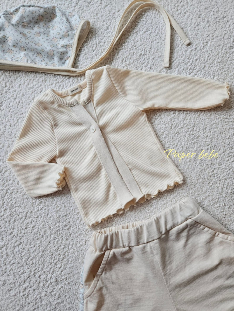 Paper Studios - Korean Baby Fashion - #babyboutique - Spring Rib Cardigan - 7
