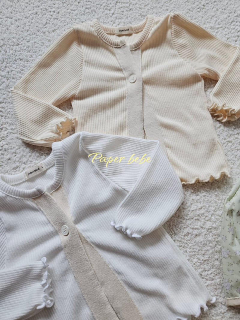 Paper Studios - Korean Baby Fashion - #babyboutiqueclothing - Spring Rib Cardigan - 8