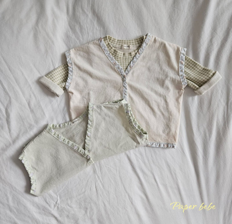Paper Studios - Korean Baby Fashion - #babyfashion - Peace Vest - 6