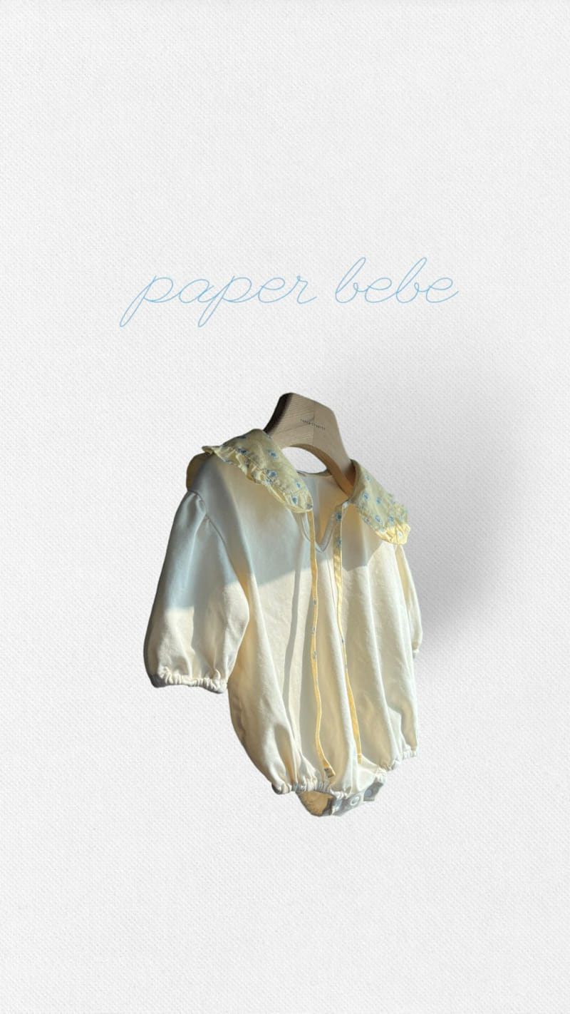 Paper Studios - Korean Baby Fashion - #babyfashion - Dandelion Body Suit - 4