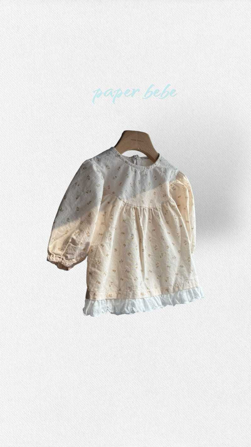 Paper Studios - Korean Baby Fashion - #babyfever - Spring Cherry One-Piece - 2
