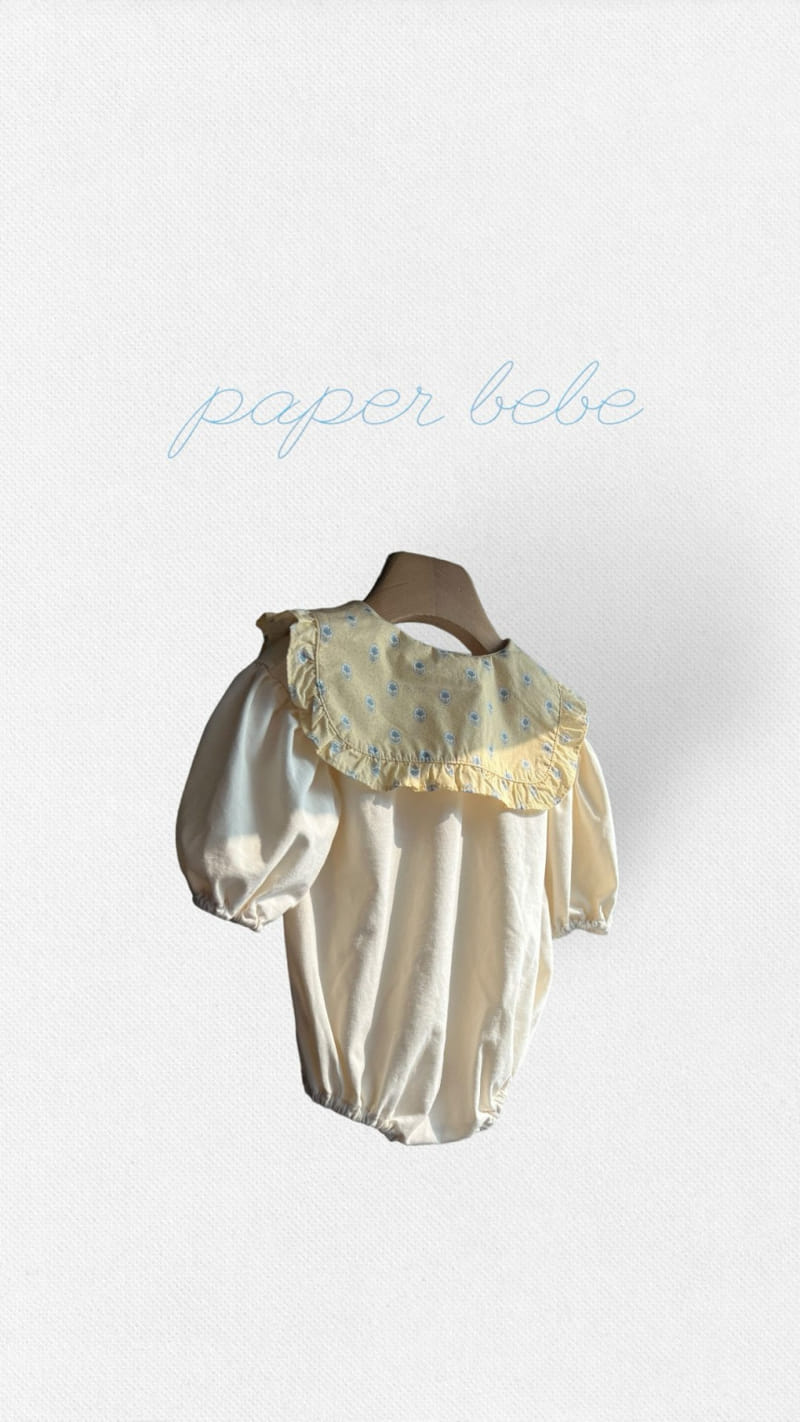 Paper Studios - Korean Baby Fashion - #babygirlfashion - Dandelion Body Suit - 5