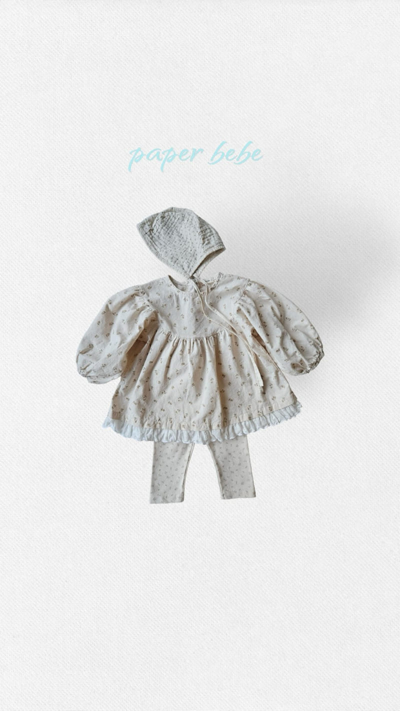 Paper Studios - Korean Baby Fashion - #babygirlfashion - Spring Cherry One-Piece - 3