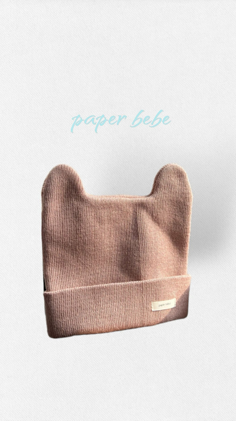 Paper Studios - Korean Baby Fashion - #babylifestyle - Bear Beanie - 2