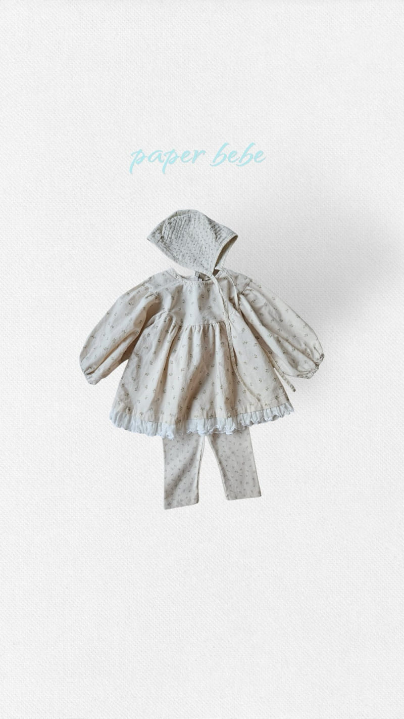 Paper Studios - Korean Baby Fashion - #babygirlfashion - Spring Cherry One-Piece - 4
