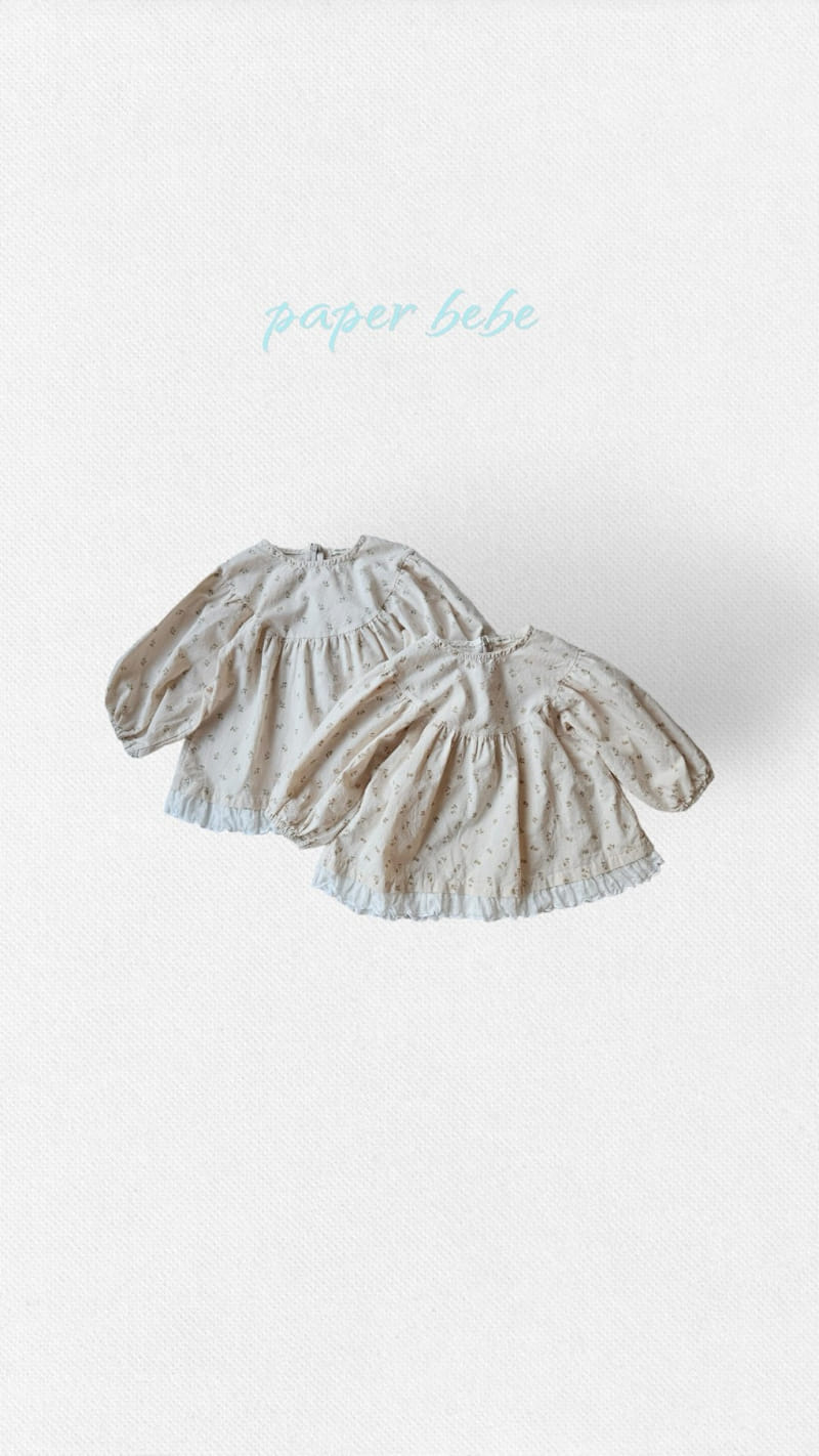 Paper Studios - Korean Baby Fashion - #babyoninstagram - Spring Cherry One-Piece - 5