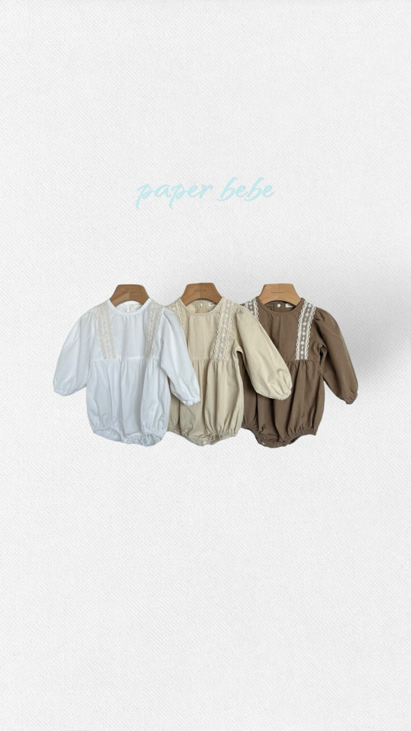 Paper Studios - Korean Baby Fashion - #babyootd - Mello One-Piece Body Suit - 2