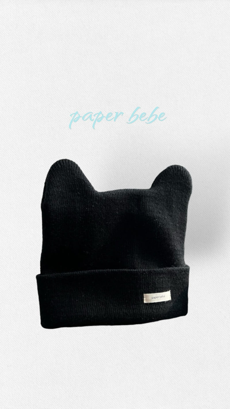 Paper Studios - Korean Baby Fashion - #babyoutfit - Bear Beanie - 5