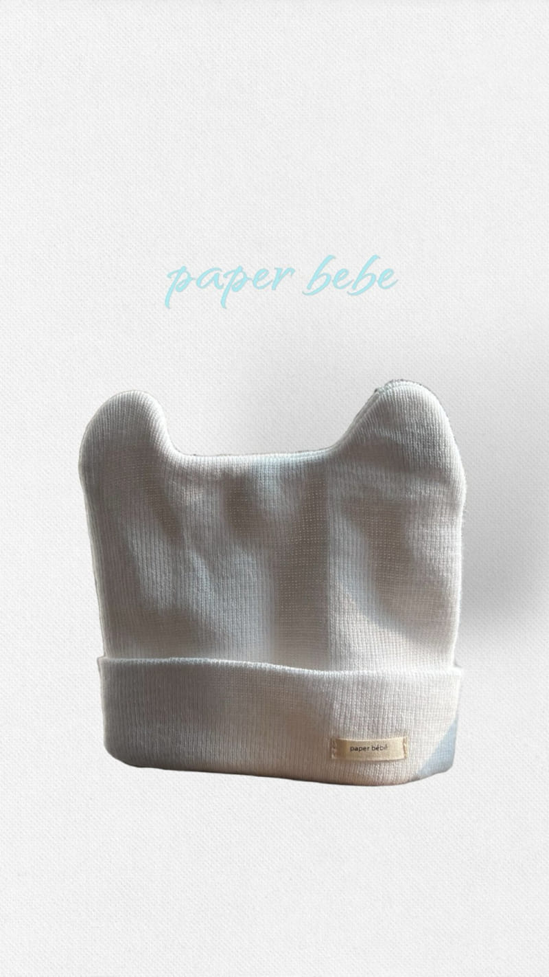 Paper Studios - Korean Baby Fashion - #babyoutfit - Bear Beanie - 6