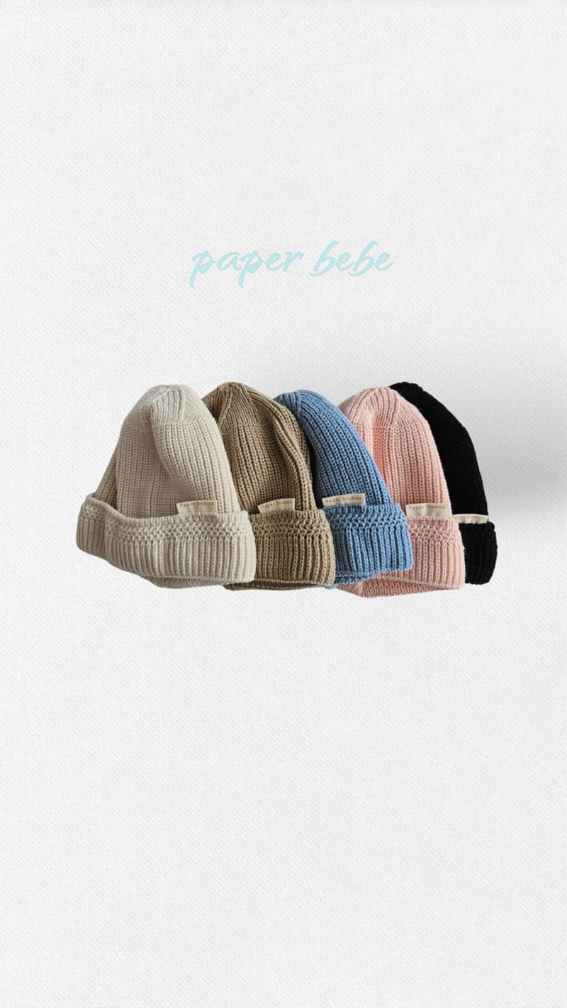 Paper Studios - Korean Baby Fashion - #babyootd - paper Beanie - 4