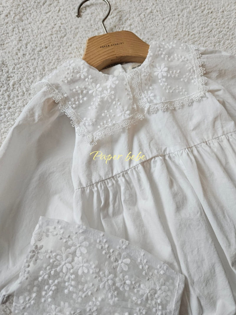 Paper Studios - Korean Baby Fashion - #babyootd - Lace Sera Body Suit - 4