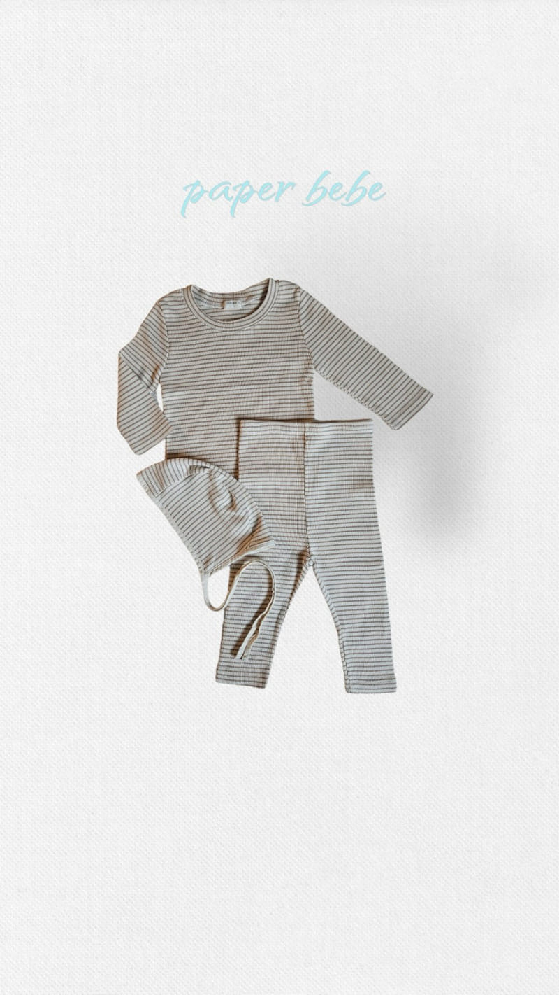 Paper Studios - Korean Baby Fashion - #babywear - ST Top Bottom Set - 3