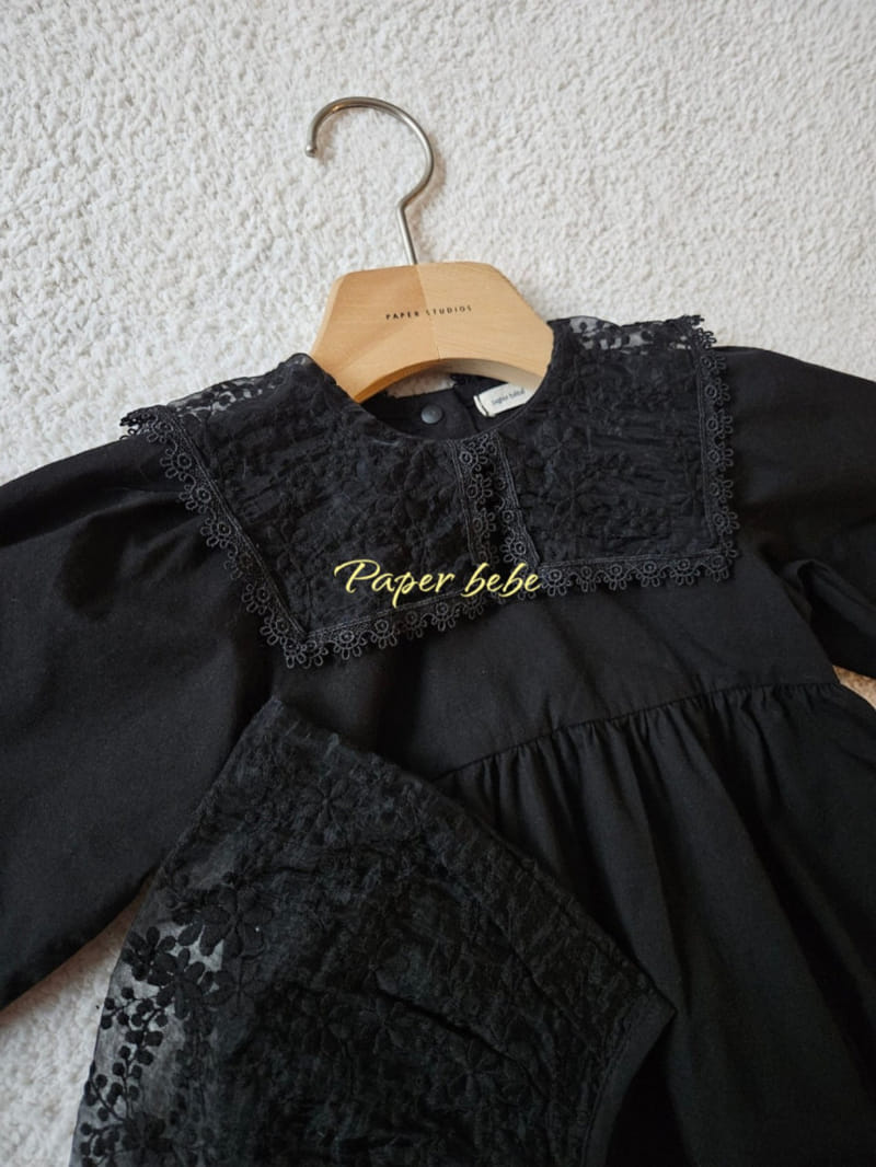Paper Studios - Korean Baby Fashion - #babywear - Lace Sera Body Suit - 6