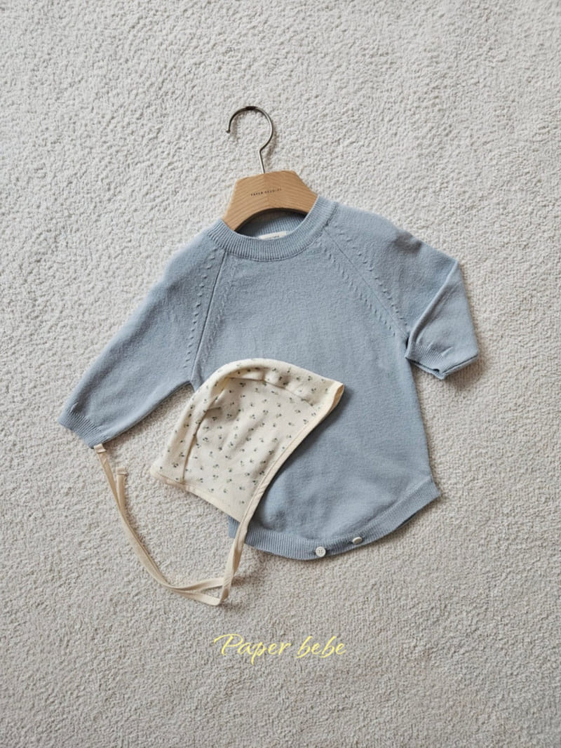 Paper Studios - Korean Baby Fashion - #onlinebabyboutique - Modal Body Suit - 3