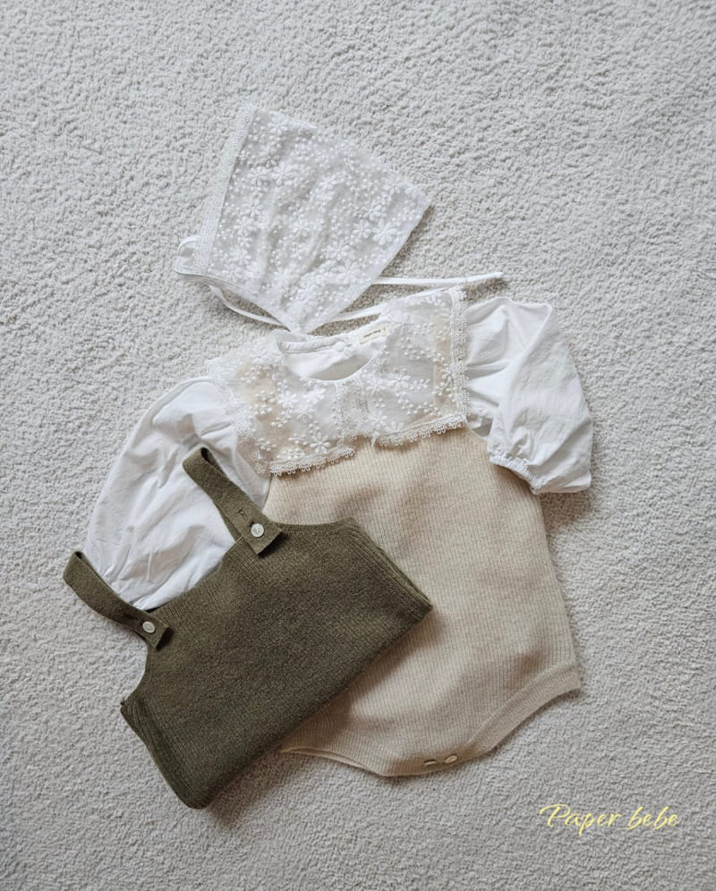 Paper Studios - Korean Baby Fashion - #onlinebabyboutique - Hachi Dungarees