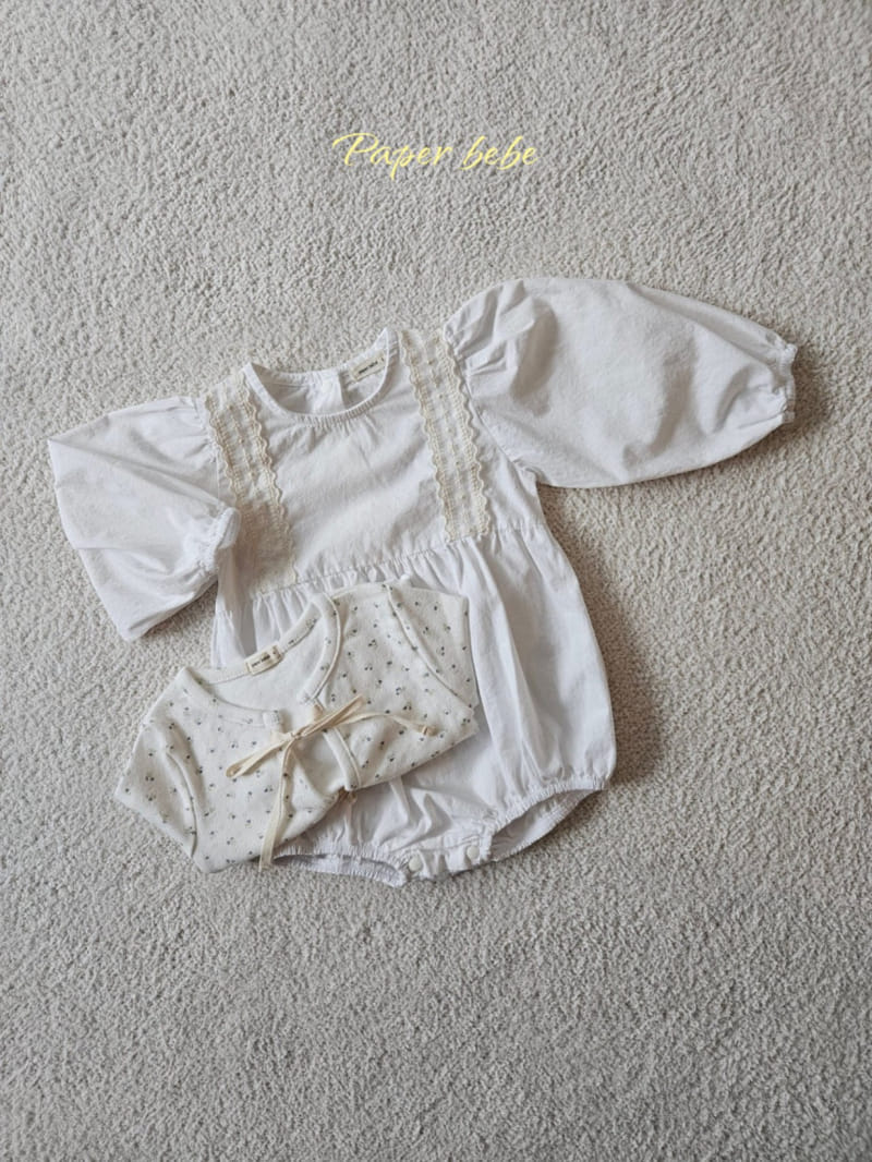Paper Studios - Korean Baby Fashion - #onlinebabyshop - Mello One-Piece Body Suit - 7