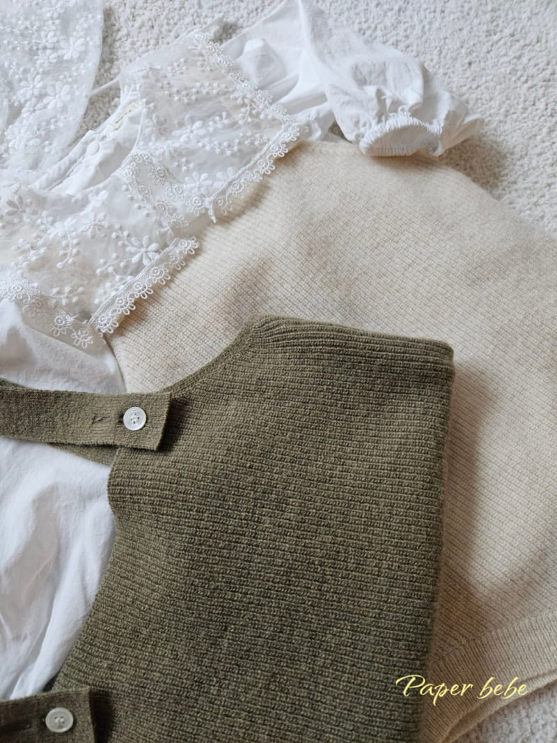 Paper Studios - Korean Baby Fashion - #onlinebabyshop - Hachi Dungarees - 2