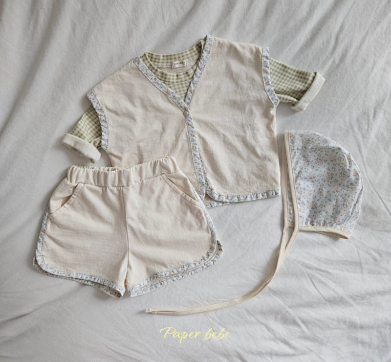 Paper Studios - Korean Baby Fashion - #smilingbaby - Peace Vest - 2