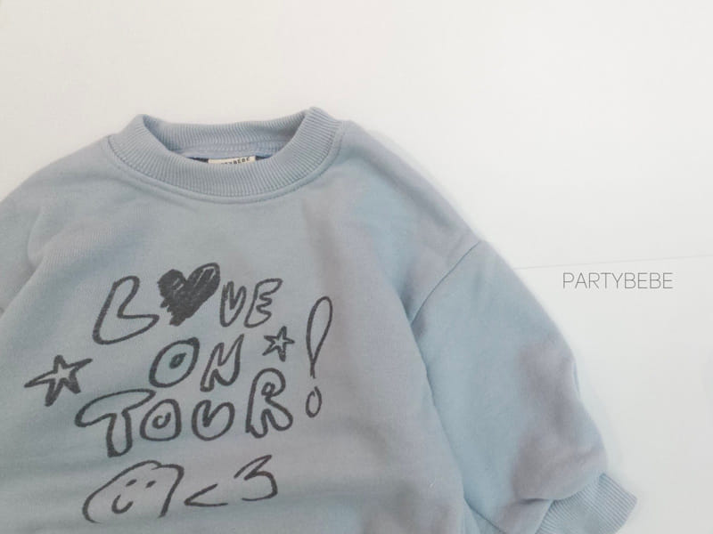 Party Kids - Korean Baby Fashion - #babyboutique - Love Sweatshirt - 11