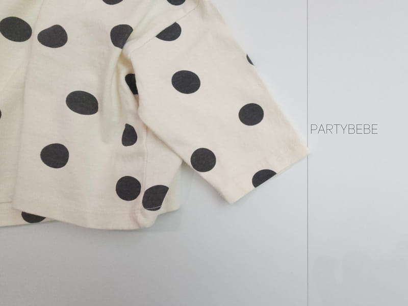 Party Kids - Korean Baby Fashion - #babyboutique - Dot Tee - 9