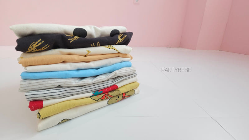 Party Kids - Korean Baby Fashion - #babyboutique - Giraffe Tee - 7