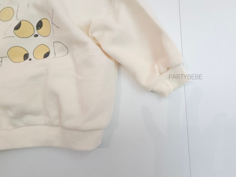 Party Kids - Korean Baby Fashion - #babyboutiqueclothing - Eye Look Sweatshirt - 6
