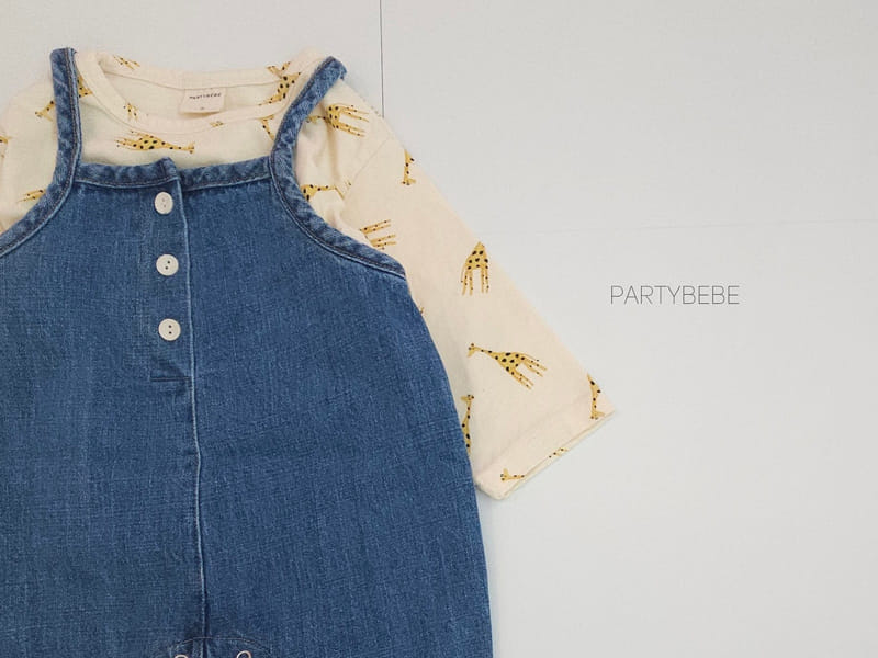 Party Kids - Korean Baby Fashion - #babyboutiqueclothing - Giraffe Tee - 9
