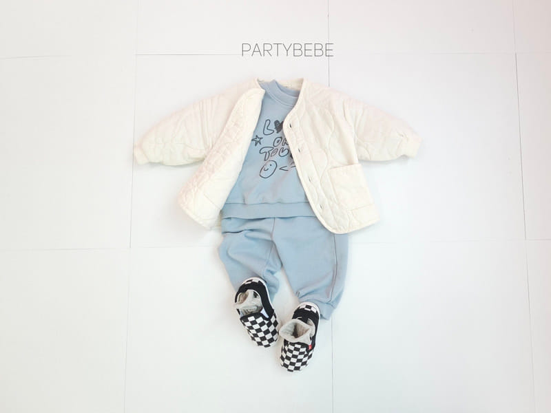Party Kids - Korean Baby Fashion - #babyfashion - Bebe Jogger Pants - 2