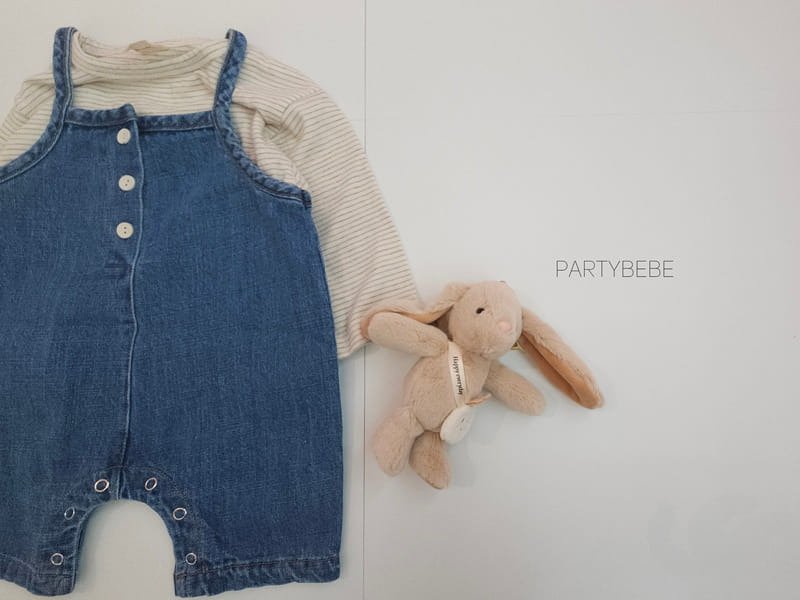 Party Kids - Korean Baby Fashion - #babyfashion - Toto Overall - 5