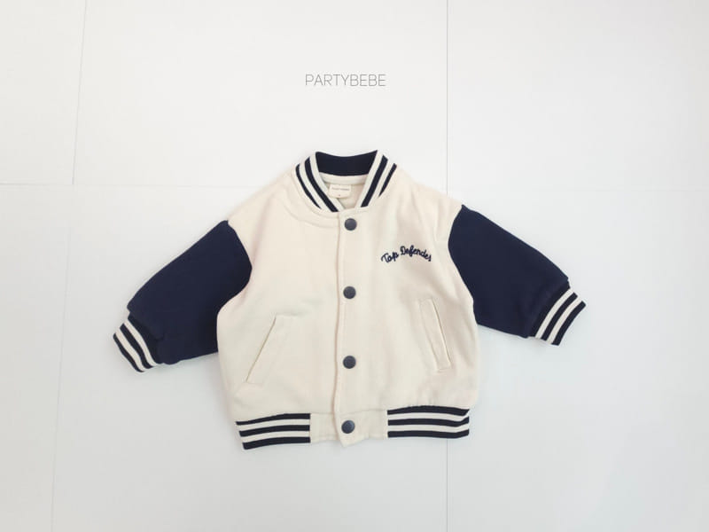 Party Kids - Korean Baby Fashion - #babyfever - Baseball Jumper - 8