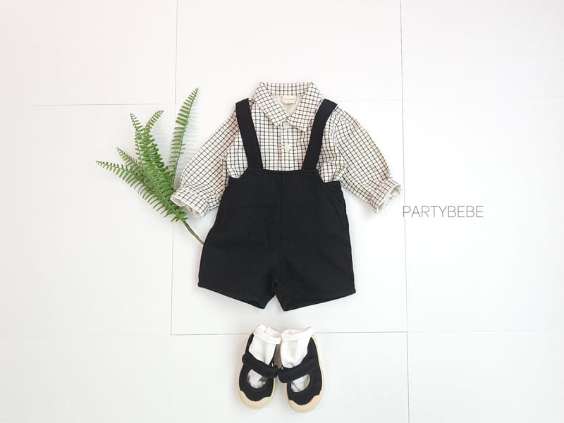 Party Kids - Korean Baby Fashion - #babylifestyle - Pasteur Suspender Pants - 3