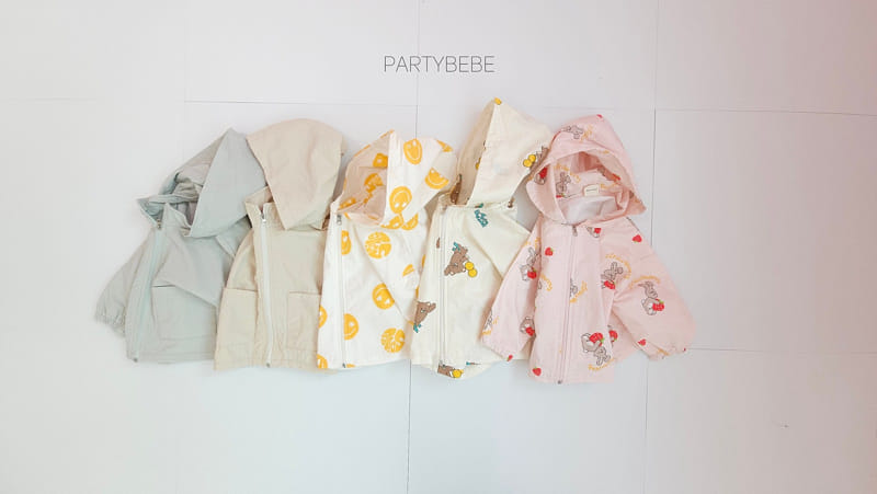 Party Kids - Korean Baby Fashion - #babyoninstagram - Calong Hood Jumper