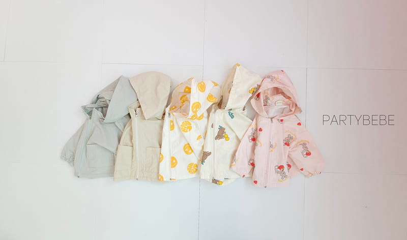 Party Kids - Korean Baby Fashion - #babyoutfit - Ender Hood Jumper