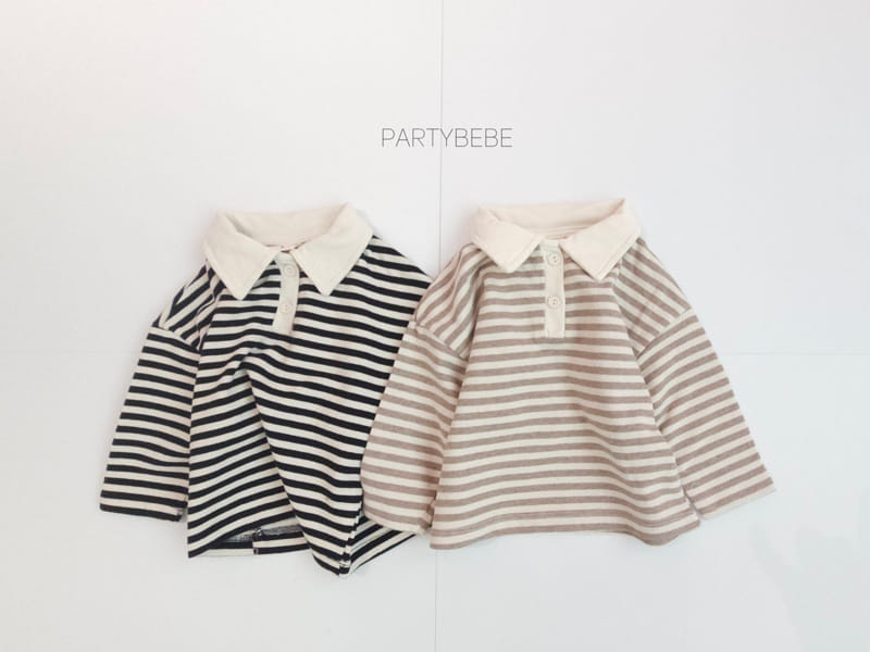 Party Kids - Korean Baby Fashion - #babyoutfit - Mate Tee - 7