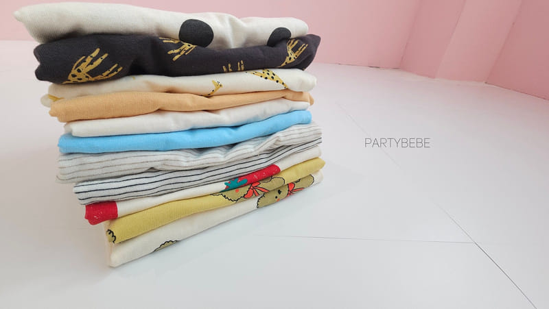 Party Kids - Korean Baby Fashion - #babyoutfit - Dot Tee - 5
