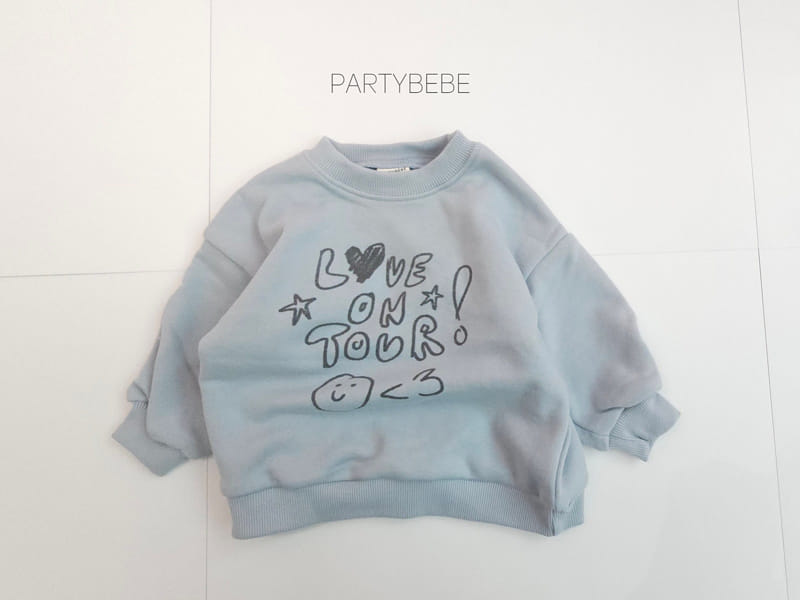 Party Kids - Korean Baby Fashion - #onlinebabyshop - Love Sweatshirt - 10